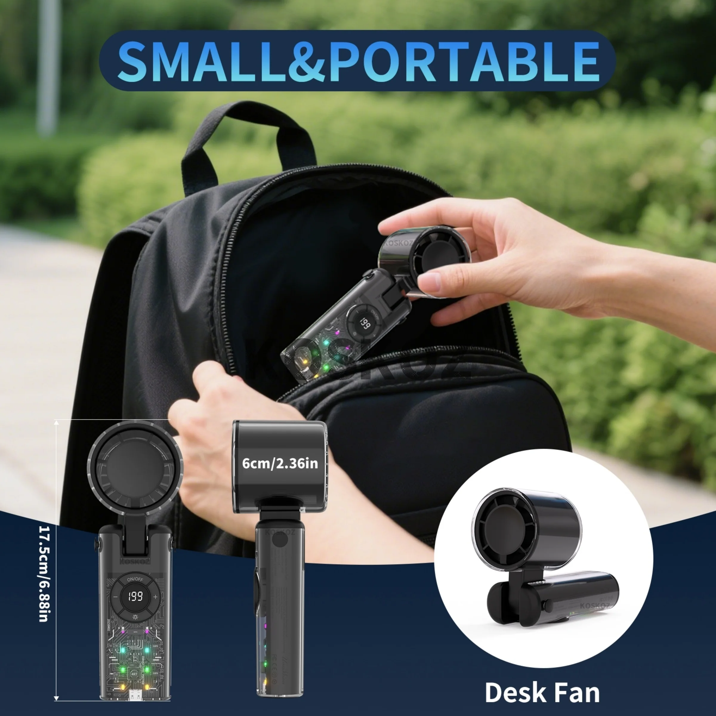 Thumbnail 2 - #39 Wearable Neck Fans Discount Picks