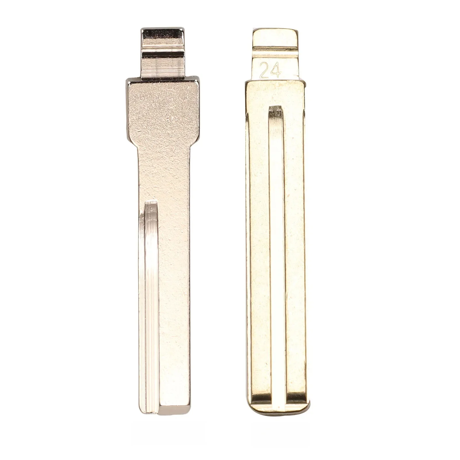 Jingyuqin 10PCS Ersetzen Fernbedienung Auto Schlüssel Blank Klinge Für Volo Mercedes Benz Smart 454 Forfour Für Mitsubishi Colt HU56R NE66 Klinge