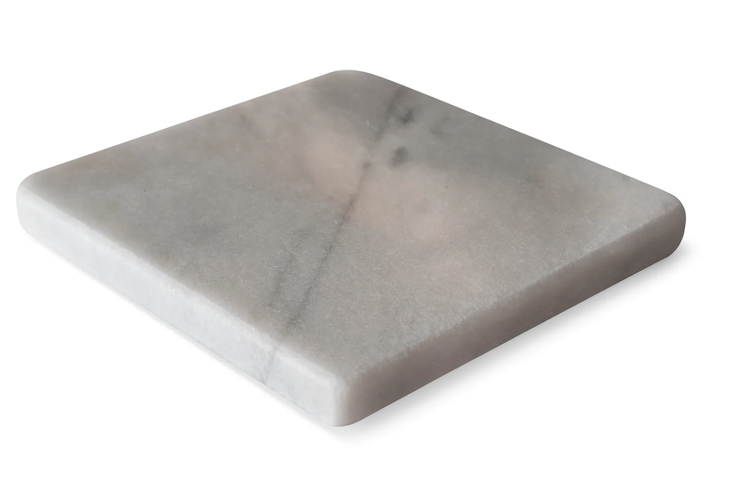 Sottobicchieri in Marmo Bianco di Carrara 10×10 cm – Set 4 - Eleganti Quadrati Naturali per Bicchieri e Tazze – Antigraffio e Antimacchia – Arredo Tavola Moderno – Fatto a Mano in Italia | Kalu Creations