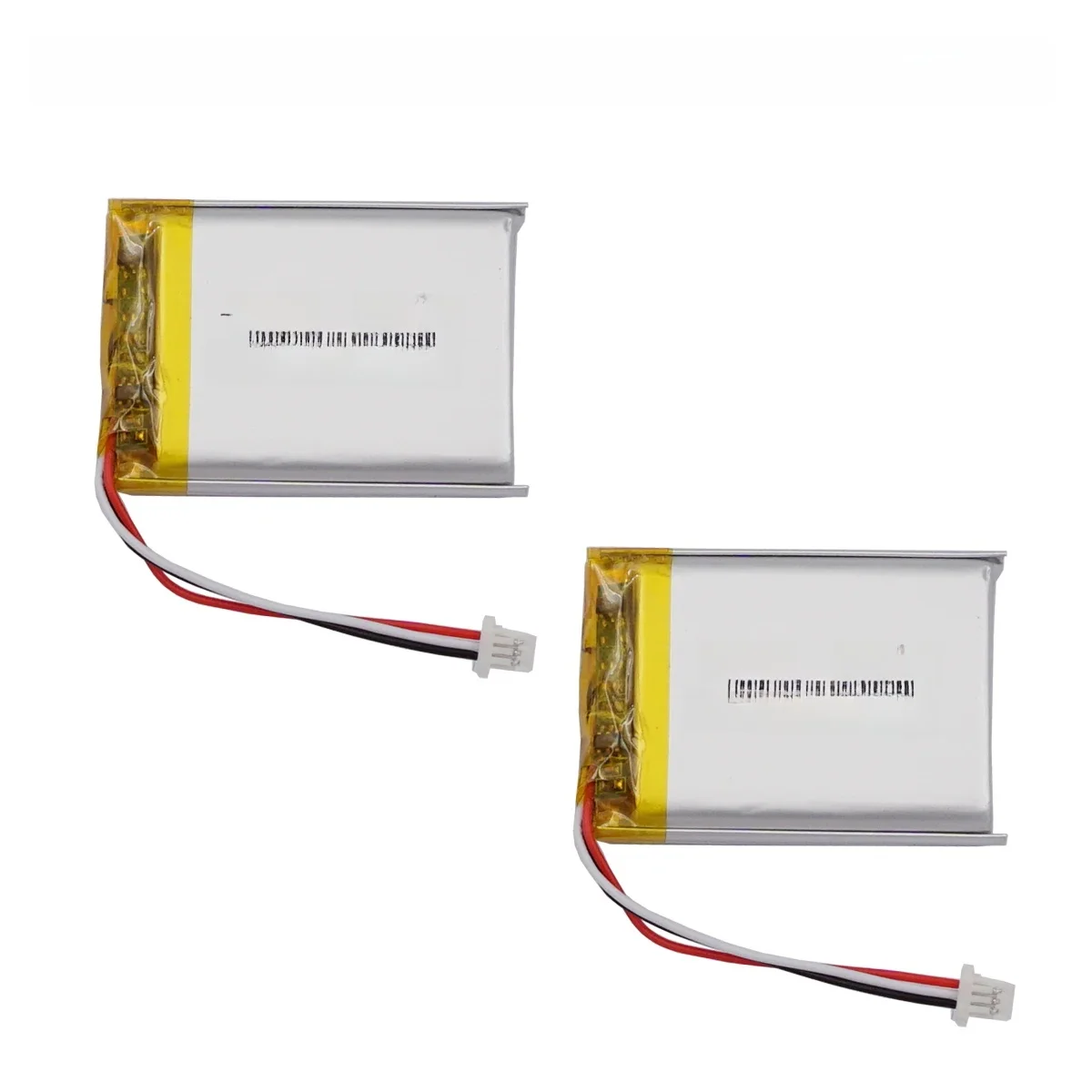 2pcs 3.7V 900 mAh 3.33Wh Rechargeable Polymer Li-ion LiPo Battery JST 3Pin 1.0mm Connector plug 703040 For GPS Bluetooth device