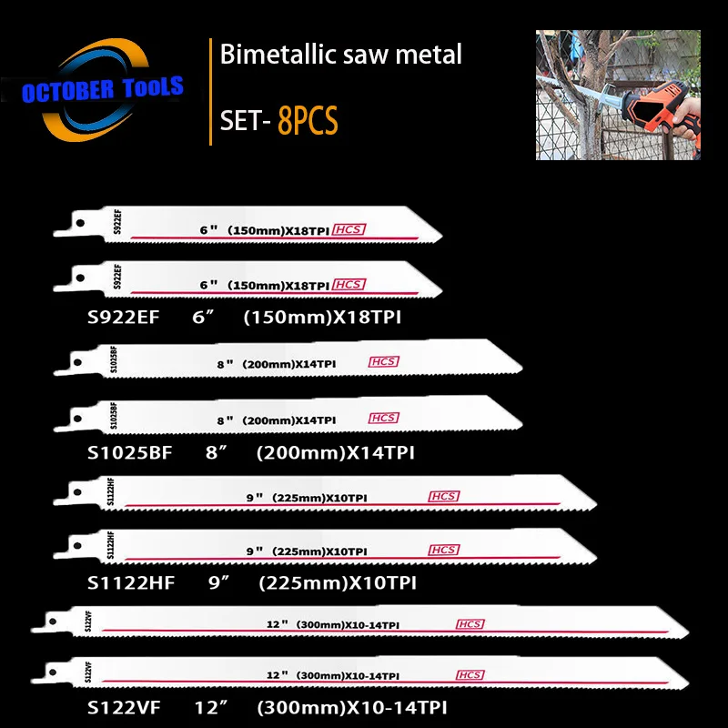 4Pc Bi-Metal Saw Bl…