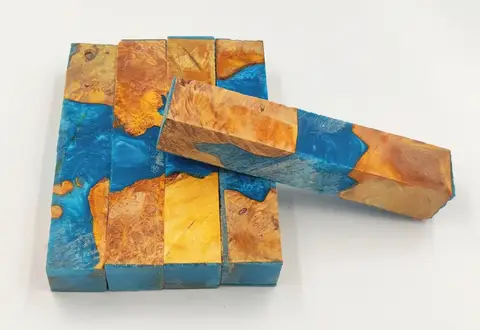 30X30X150MM Pennblank harts med trä 8 best sales pennblank - №4