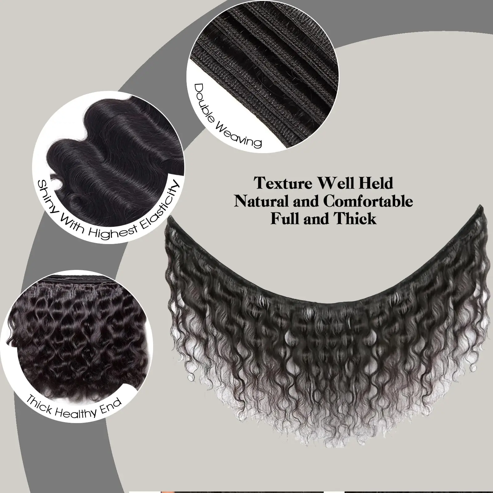 내추럴 블랙 1 3 번들 브라질 버진 번들 바디 웨이브 인간 헤어 번들 인간 헤어 익스텐션 진짜 인간 헤어 번들