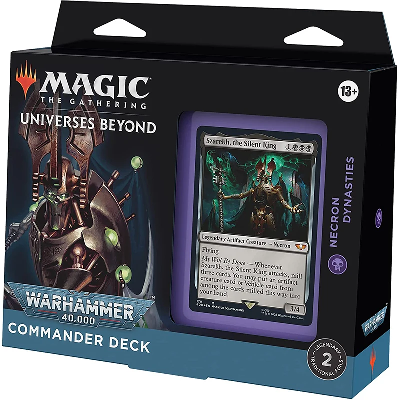 Necron Magic The Gathering: A Commander Deck That Transforms Your Warhammer  40k Fantasy into Competitive Play