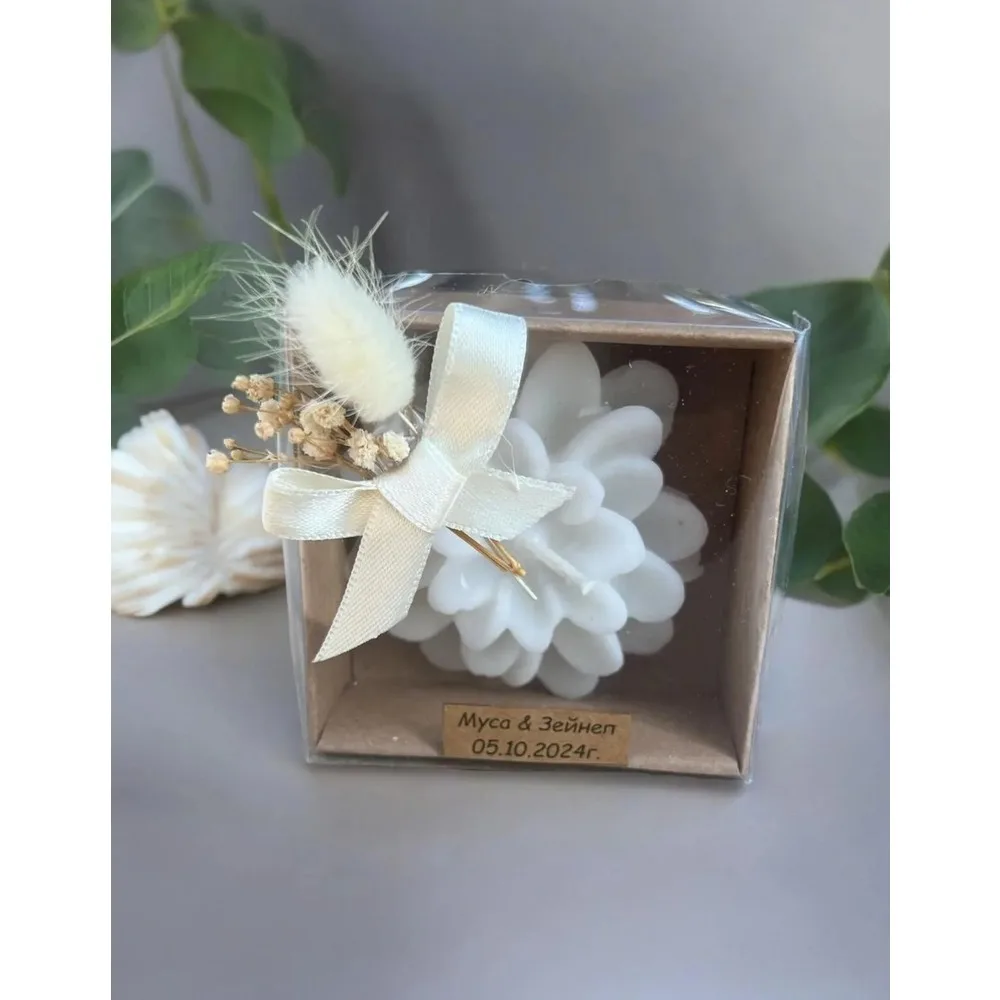 Customizable Wedding Candle Favors,Wedding Gift For Guests,wedding favors for guests,Baptism Gift Box Set, Bridesmaid Candle, Flower Candle, Babyshower Gift, Aroma Candle Souvenir Gift Box For Baby Shower Bridal Shower