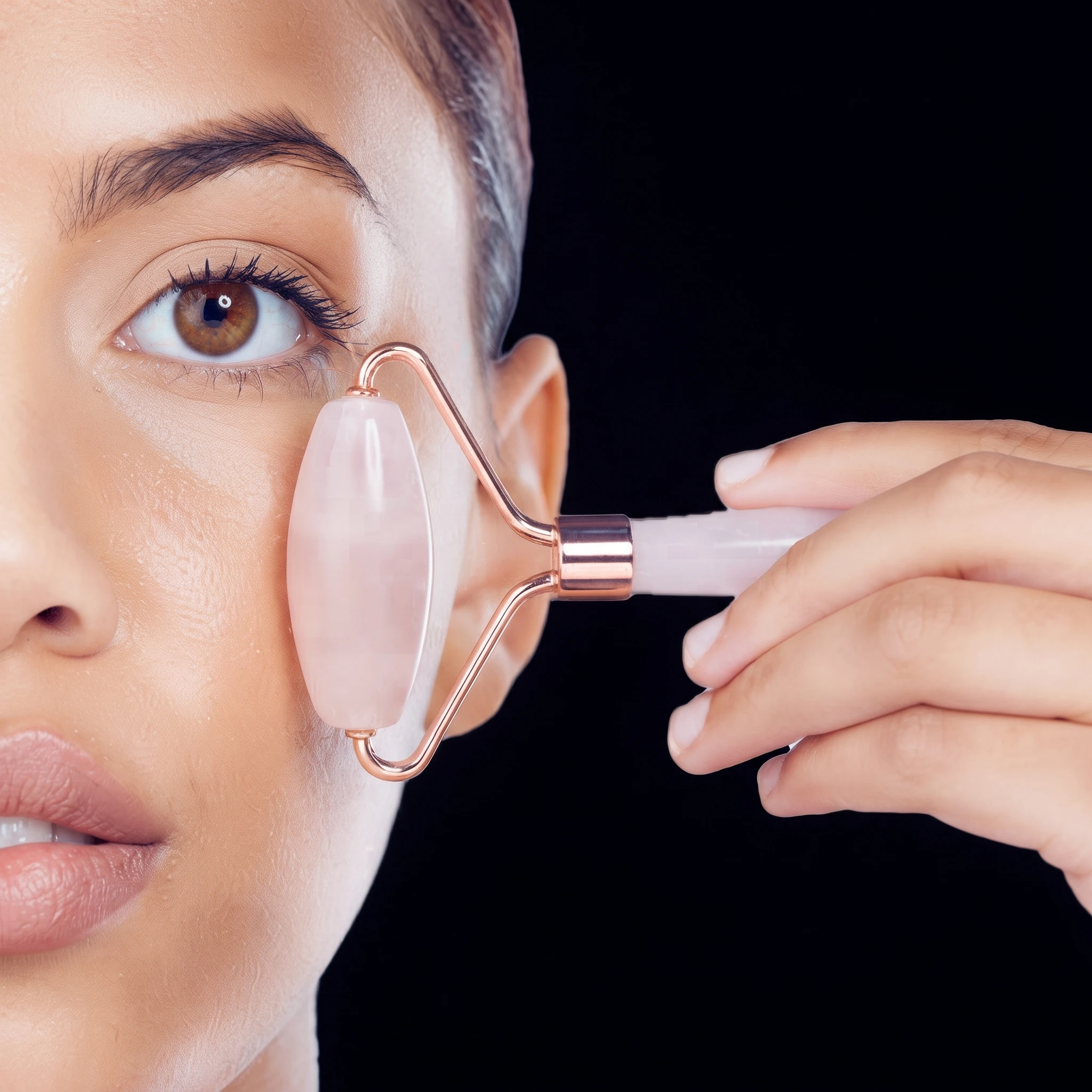 Rullo per il viso in quarzo ro - Gua Sha Tool Rose Quartz recensione e prezzo