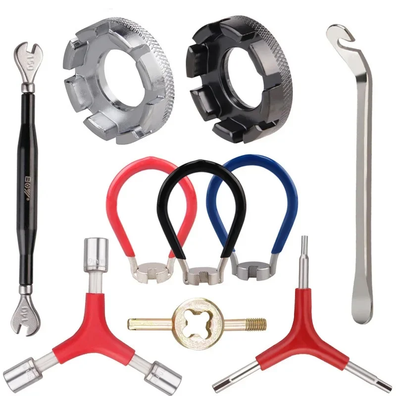 AliExpress NONE Bicycle Spoke Wrench Tools Road Bike Spokes Key Cycling Tools Steel Wheels Tool Mtb Accessories Repair Tool Spoke Wrench Set