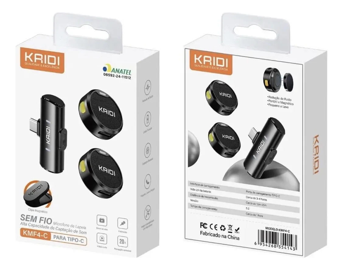 Microfone Kaidi KMF4-C: Avaliação Detalhada e Recomendação para Uso Profissional e Pessoal