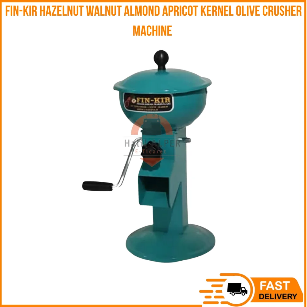 FOR FIN-KIR Hazelnut Walnut Almond Apricot Kernel Olive Crusher Machine All Metal Hand Grinding Milling