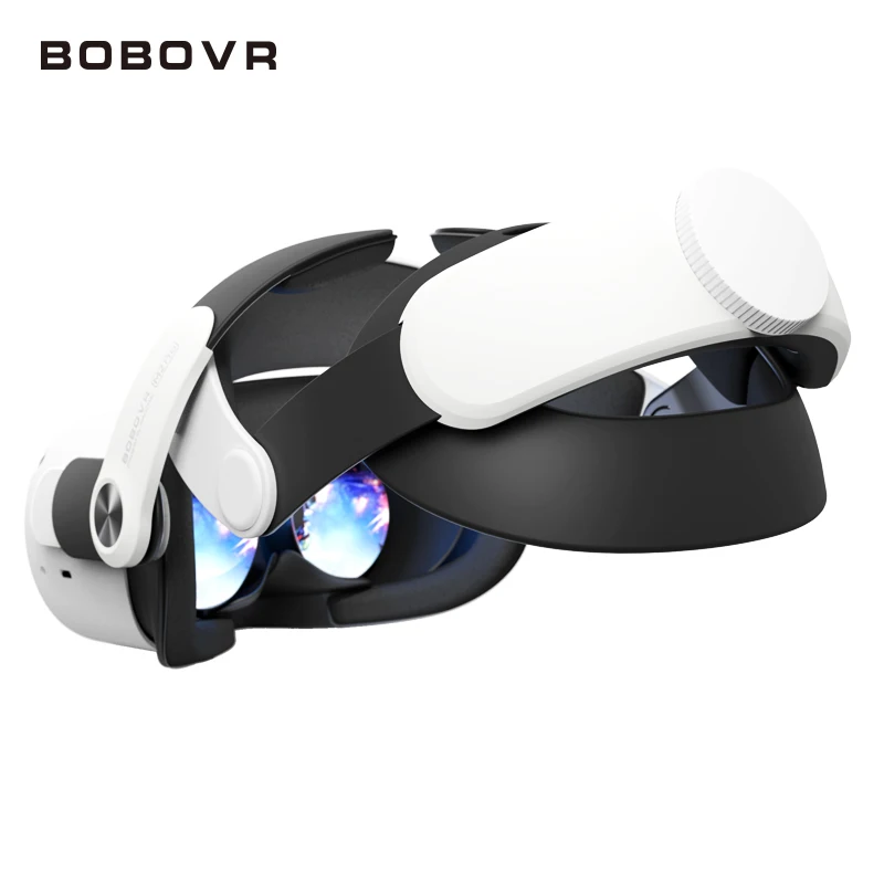 BOBOVR M2 Plus Head Strap For Oculus Quest 2 Enhanced Comfort Reduce Facial Stress Elite Replacement Strap For Quest2 Accessory