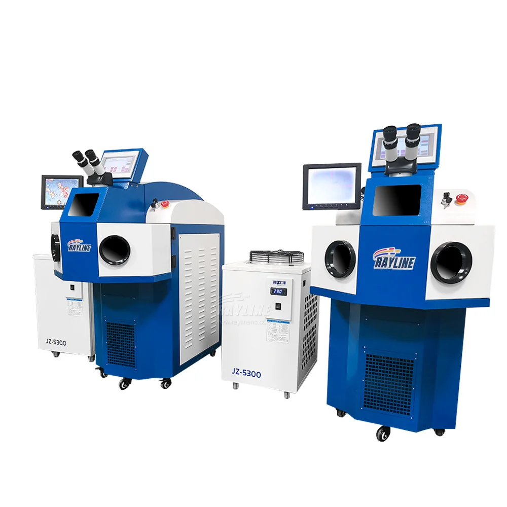 New Design Vertical External Water Tank Jewelry Laser Welding Machine Industrial Grade Water-cooled Laser Welder For Gold Silver