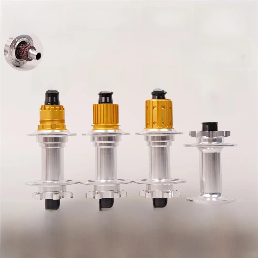 AliExpress NONE Silvery Bicycle Wheel Hub Sealed Bearing 6 BBolt Disc Brake J-Bend 32 Hole BOOST MTB Wheel Hub HG XD MS148 * 12 36T Ratchet