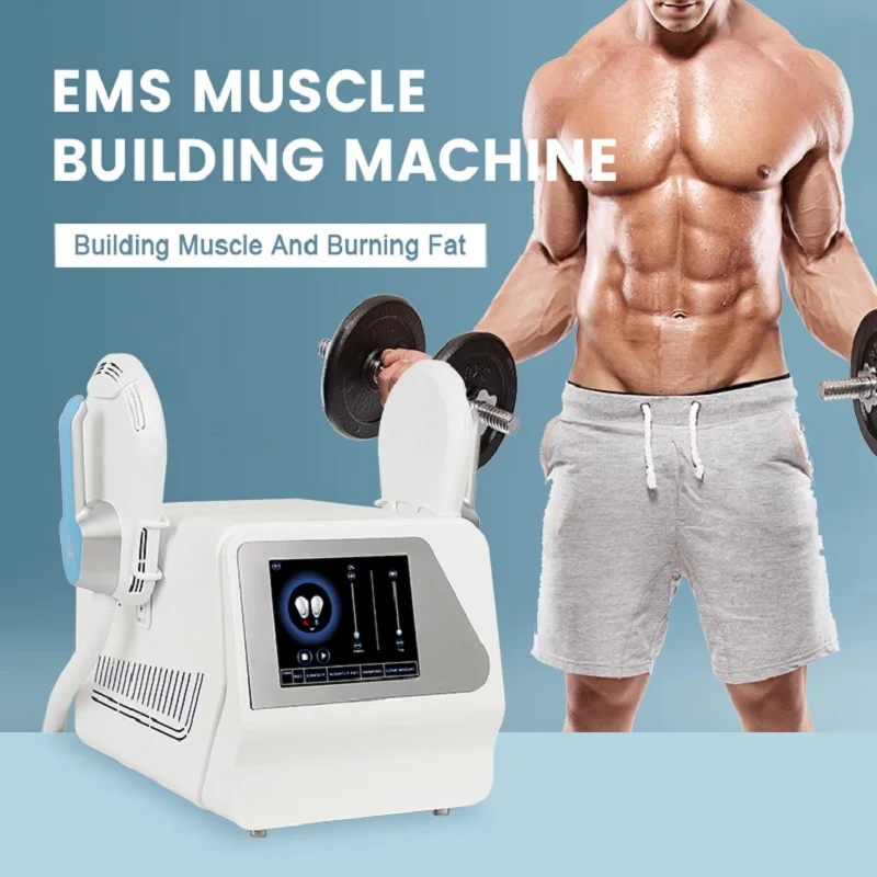 

Newest Portable 7 Tesla Hi Neo Emslim 2 Handle Emt Machine Ems Muscle Stimulator Body Sculpting Machine Em Slim Rf