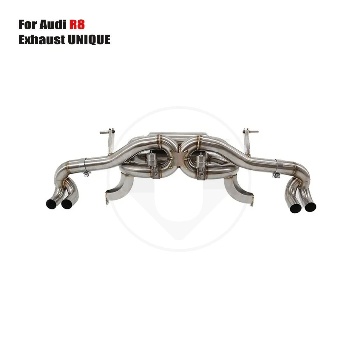 UNIQUE Designs 2007-2017 Audi R8 v8 4.2L T304 stainless steel sports Valved  Exhaust System