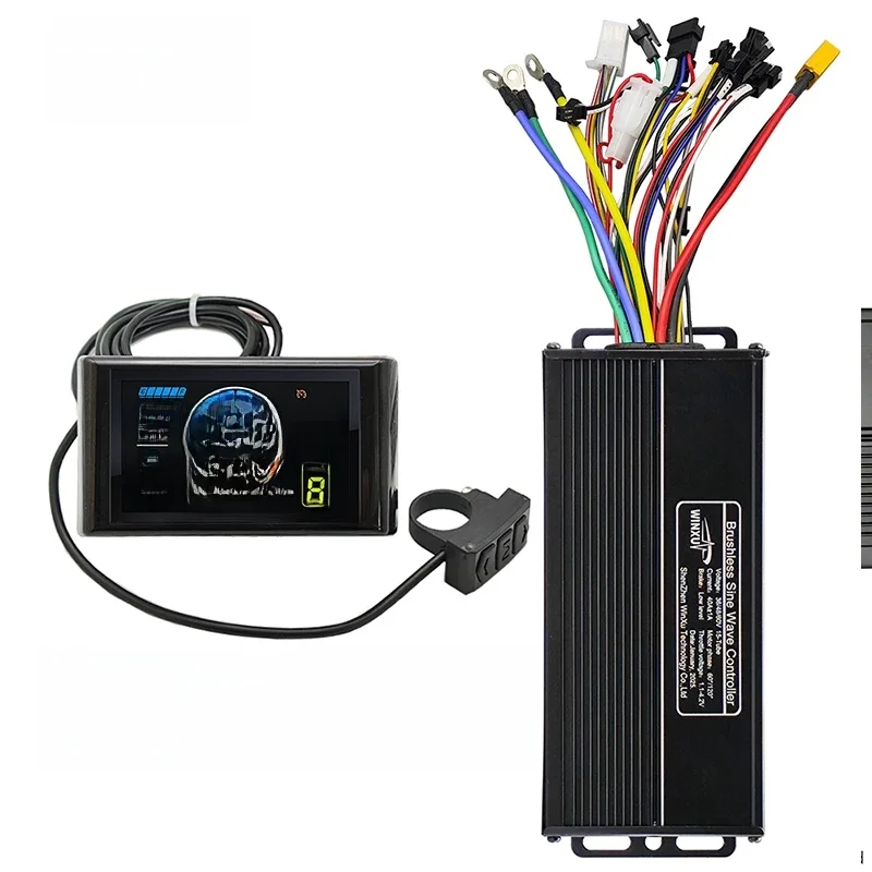 AliExpress WINXU 36V 48V 60V 40A 1000W 1500W 2000W Ebike Brushless Motor Drive Controller SW900 Colour LCD Kit for Electric Mountain Bike Scooter