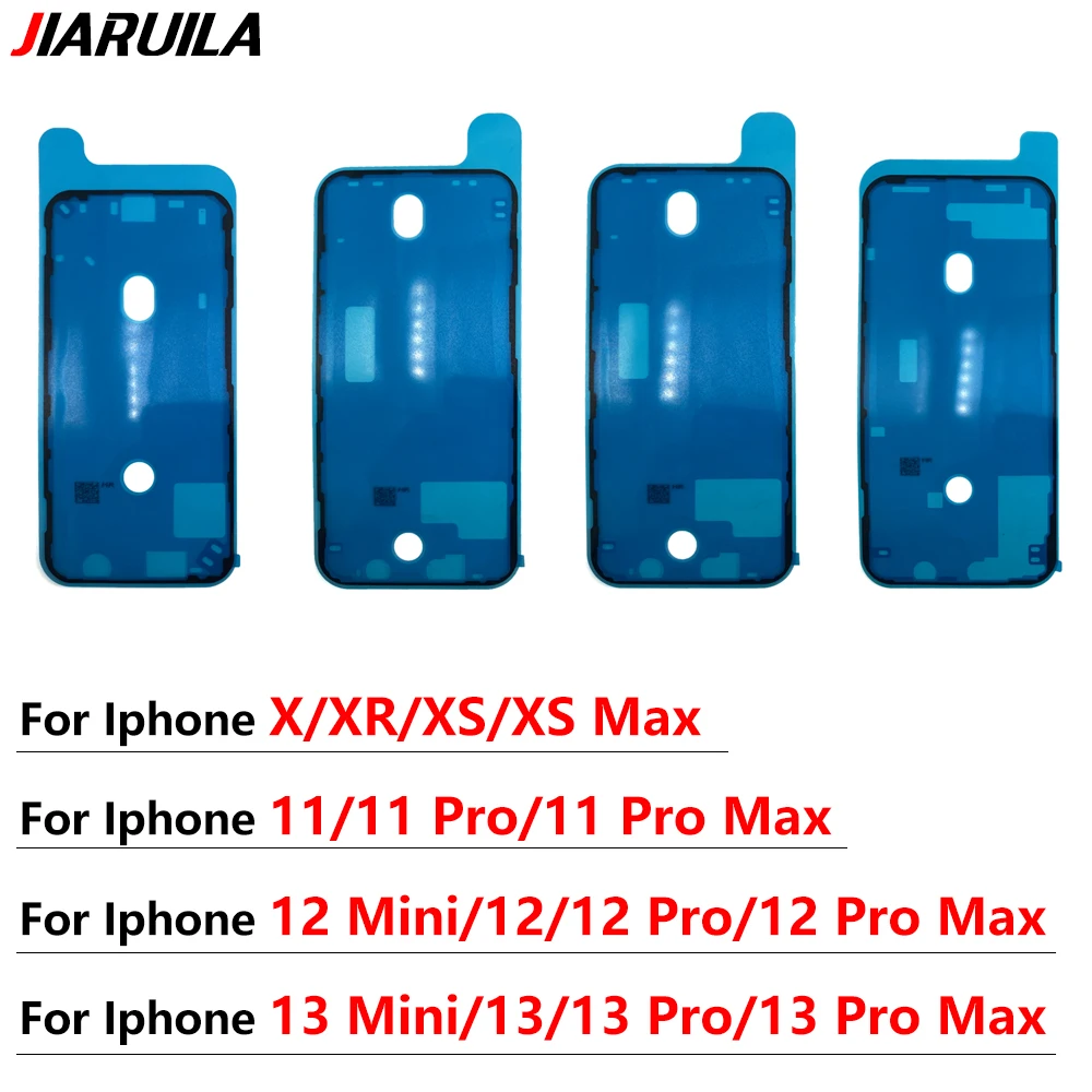 LCD Display Frame Bezel  Waterproof Sticker Seal Tape Glue Adhesive Repair Parts For iPhone 13 12 11 Pro Max X XR XS Max