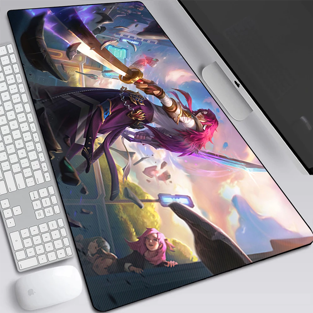 Liên Minh Huyền Thoại Yone Lớn Chơi Game Miếng Lót Chuột Máy Tính Laptop Mousepad Miếng Lót Bàn Phím Bàn Thảm PC Game Thủ Tấm Lót Chuột Văn Phòng mausepad