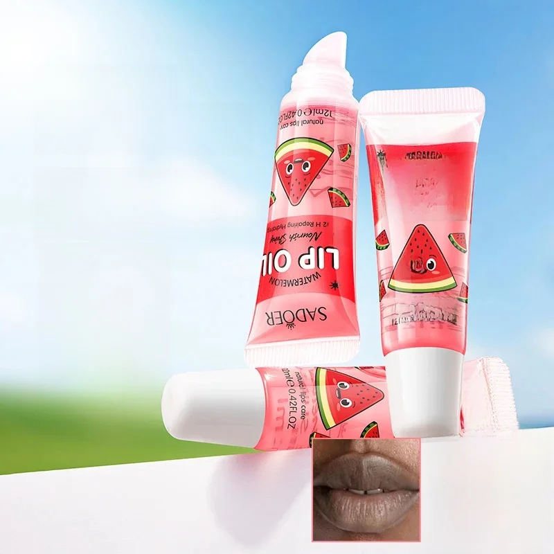 Baume à lèvres foncé éclaircissant, masque mélanine, brillant, exfoliant, traitement rose, réduit les lignes des lèvres, améliore la sécheresse, hydratant