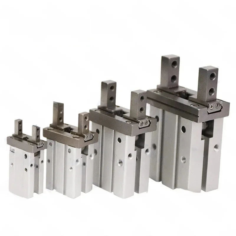 Pince parallèle pneumatique à Air de Type SMC, MHZ2-10D MHZ2-16D MHZ2-20D MHZ2-25D 32D 40D S C, pinces en aluminium, cylindre à doigt