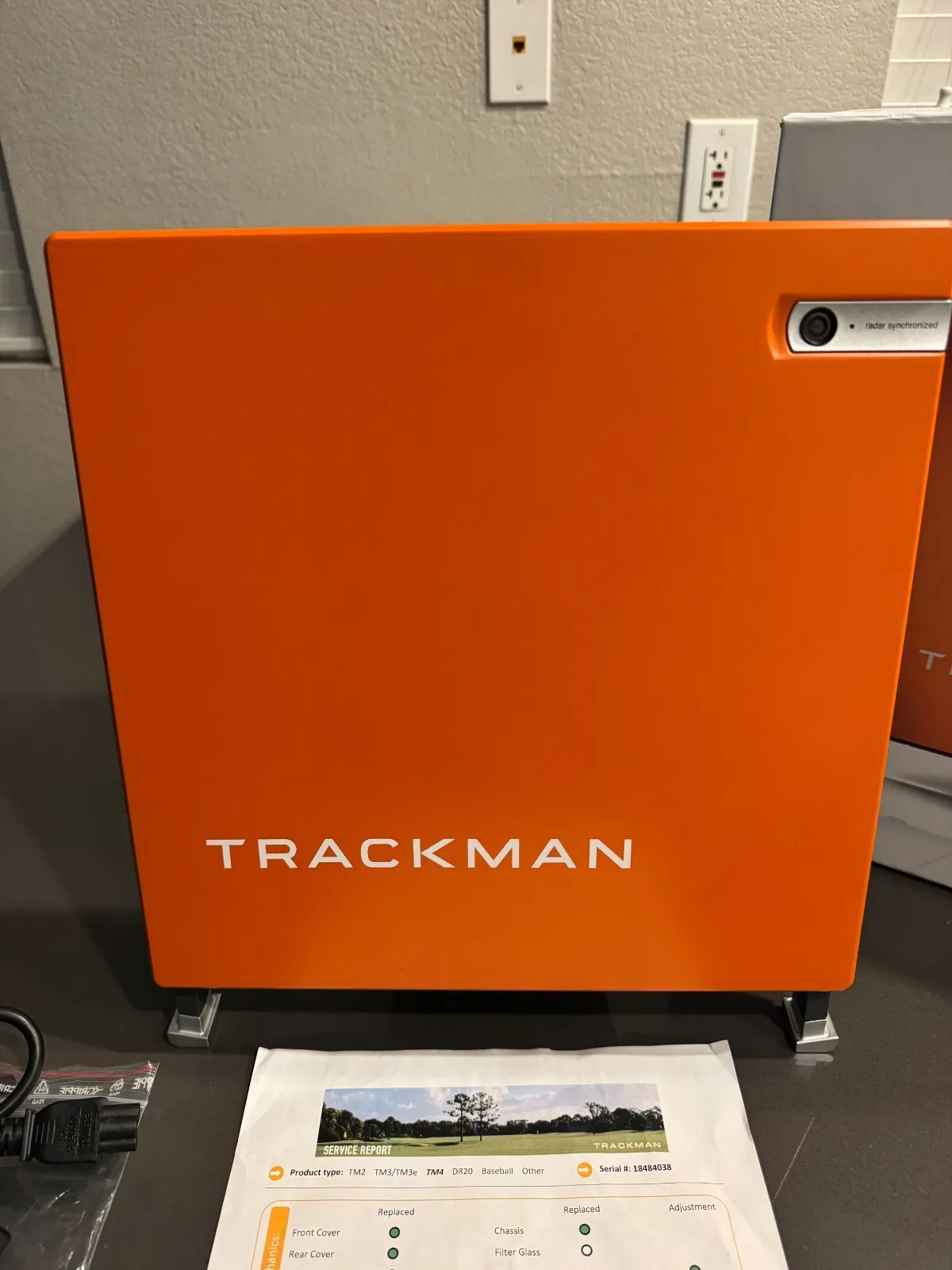 Darmowa wysyłka Monitor wydzielania się siłami kulą TrackMan 4 (do użytku wewnątrz i na zewnątrz)