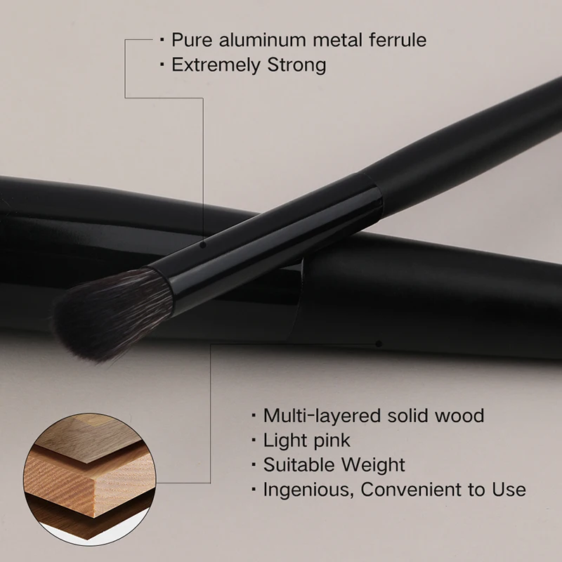 Makeup brush set, 18PCS Phigh-quality foundation concealer, eye shadow, blush brush, makeup brush, professional beauty tools