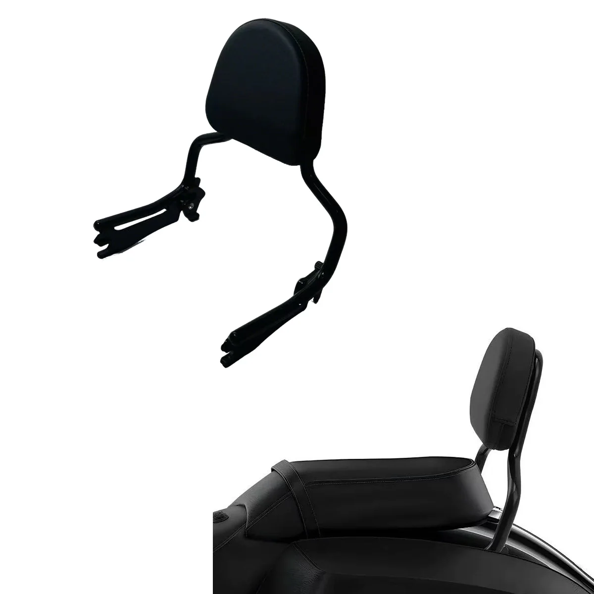 

Motorcycle Sissy Bar Quick Disassembly Backrest Passenger Backrest Back Support for BMW R18