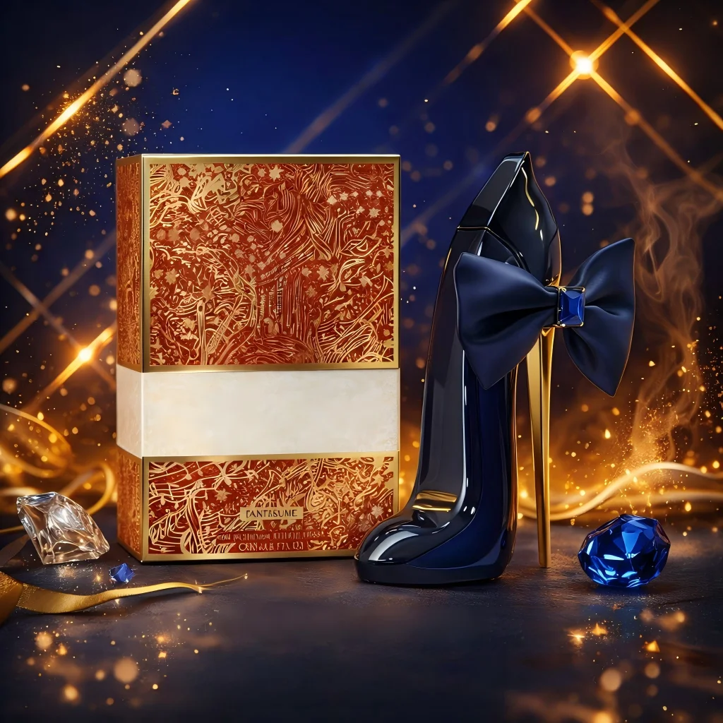 

Парфюмерная вода Good Girl Blue EDP 100 мл, насыщенный сладкий аромат, дизайн в виде шпильки, для вечерних выходов и роскошных подарков