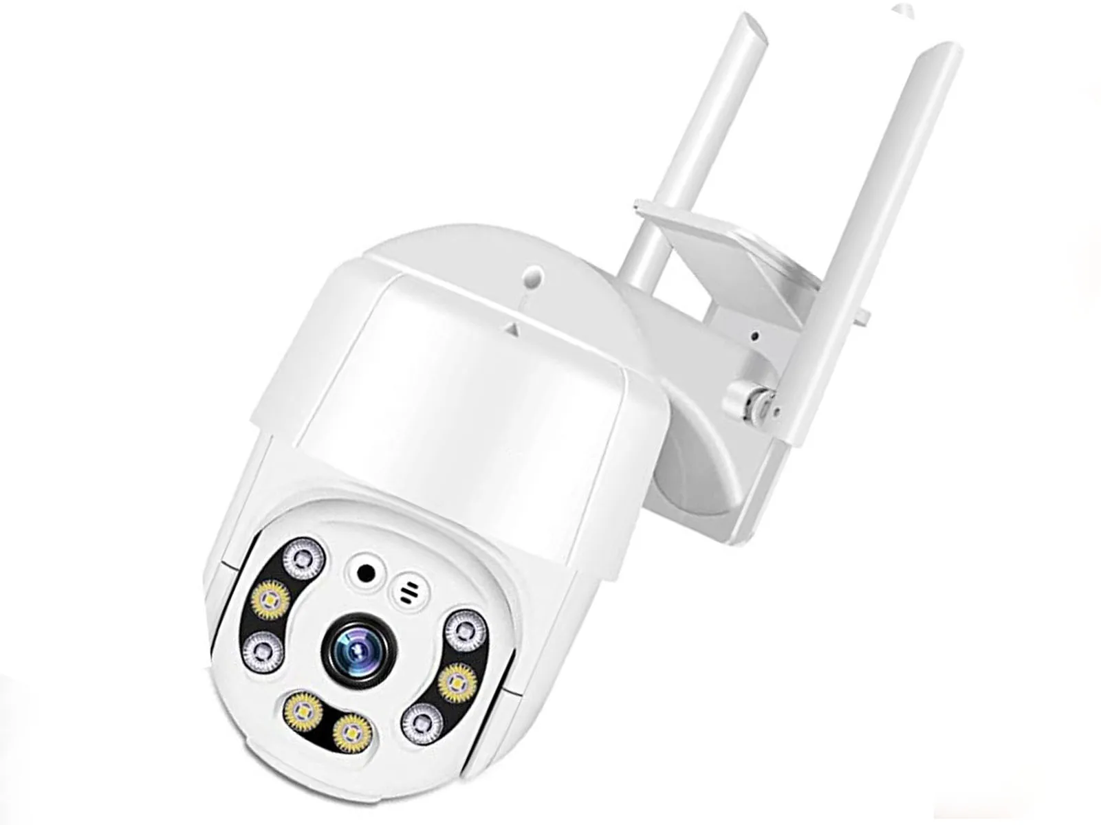 Security camera surveillance IP WiFi outdoor 1080P IP camera PTZ outdoor App Audio bidirectional motion Detector 20m night vision IP66 supports 128G SD card (not included) shipping from Spain