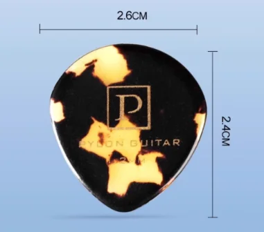 Pylon Guitar 1.2mm Jazz Speed Celluloid Pick Plectrum Mediator, made in Japan, 1/piece