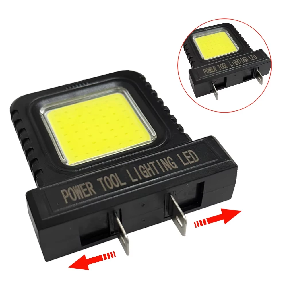 LED Work Light for Makita for Milwaukee for Dewalt for Bosch for Dayi Lomvum Zhipu 18V-21V Li-ion Battery Power Tool Accessories