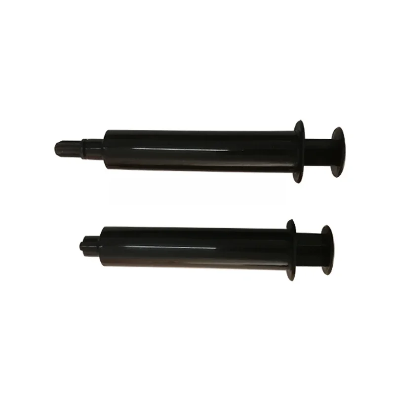 20PCS Großhandel hohe qualität industrielle schwarz kunststoff spritze kleber parfüm hand push-typ luer-lock spritze