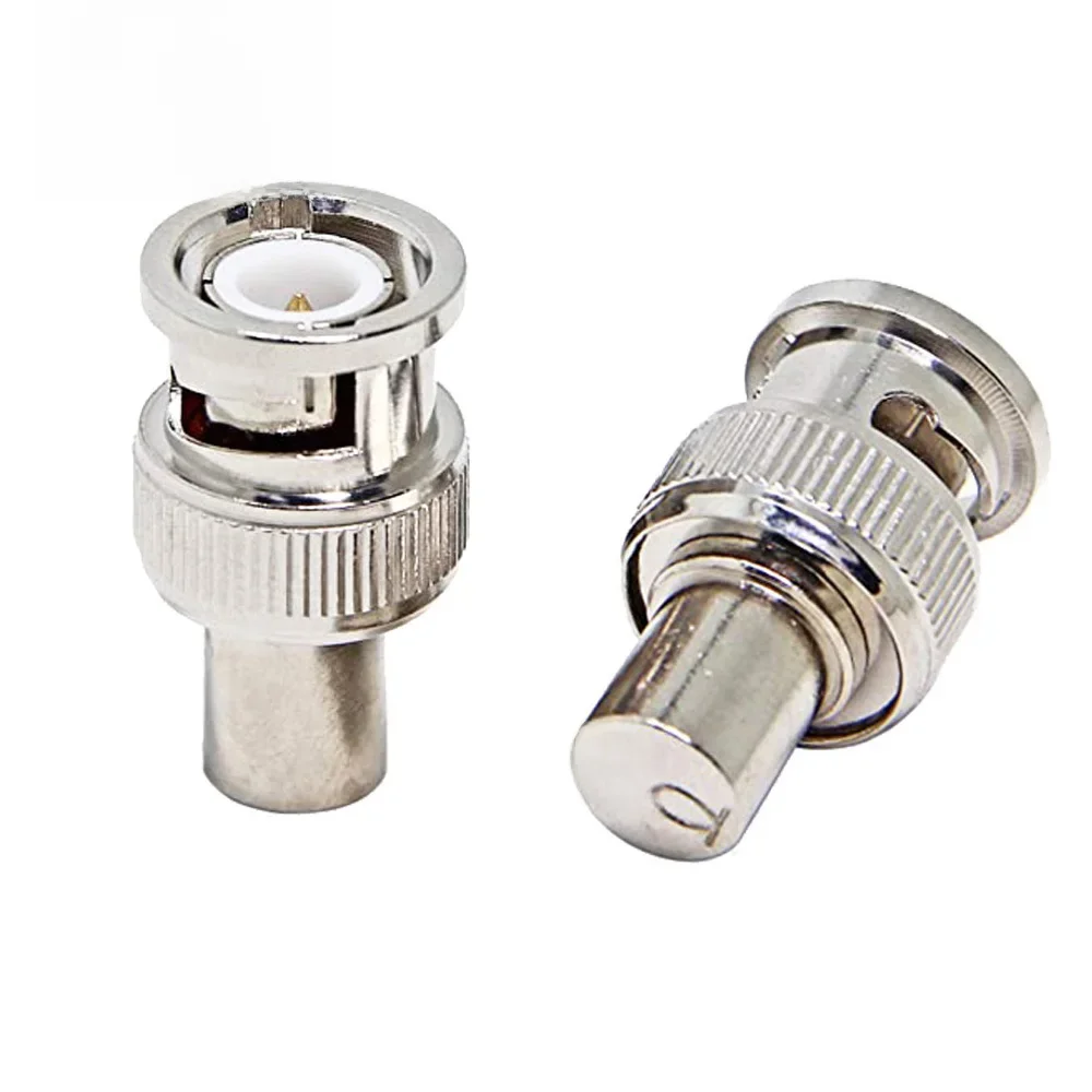 10 sztuk/partia 50Ohm/75Ohm BNC wtyk męski zakończenie Dummy obciążenia 50/75 Ohm BNC męski Terminator RF BNC złącze dla CCTV — zdjęcie 2