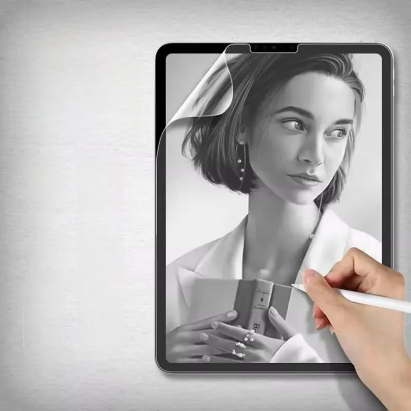 3 sztuki matowej folii papierowej do Xiaomi Pad 5 6 7 6S Pro 11" 12.4" 2024 Screen Protector do Redmi Pad 10.61" SE 8.7" 11" 2023 — zdjęcie produktu 7