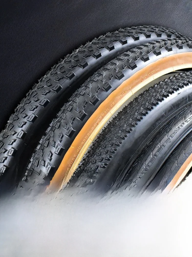 AliExpress HOGER MTB Bicycle JILUER Foldable Gravel Tire Black/Yellow 60TPI Road BICYCLE Tire 26×2.25/27.5×2.1/2.2/29×2.2/700×25C/20×1.35