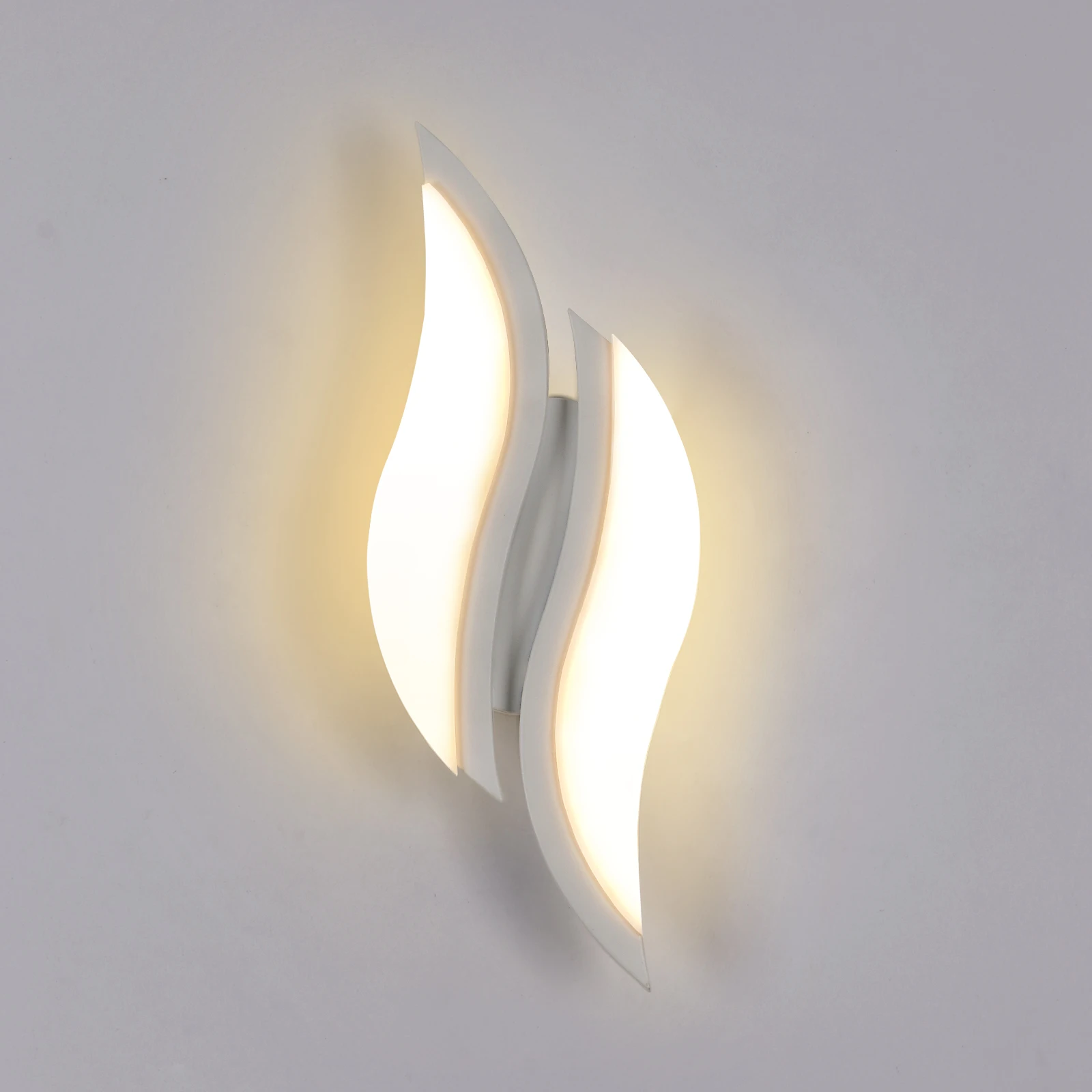 12W LED-wandlamp 1350LM wit acryl moderne binnenkandelaar verlichting voor woonkamer slaapkamer trap woondecoratie