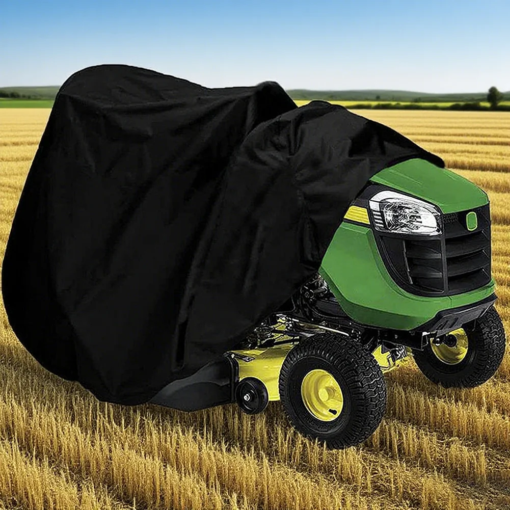 Heavy Duty Riding Lawn Mower Cover, Waterproof 210D Polyester Oxford, Durable, UV, Water Resistant Tractor Cover