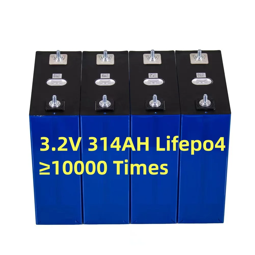 10000 Cycle Life Brand New Lifepo4 3.2V 314AH Rechargeable Lifepo4 314AH Lithium Iron Phosphate Battery Cell