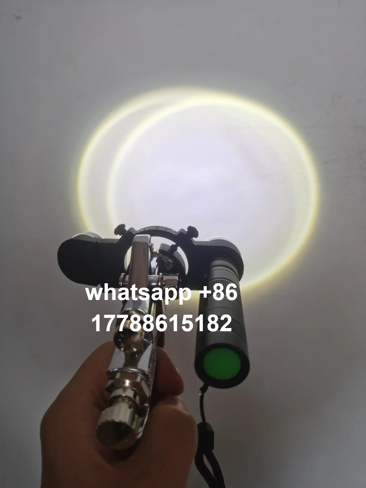 Spray gun lighting airbrush light universal spray gun light adjustable size lighting searchlight spray gun fill light spray gun