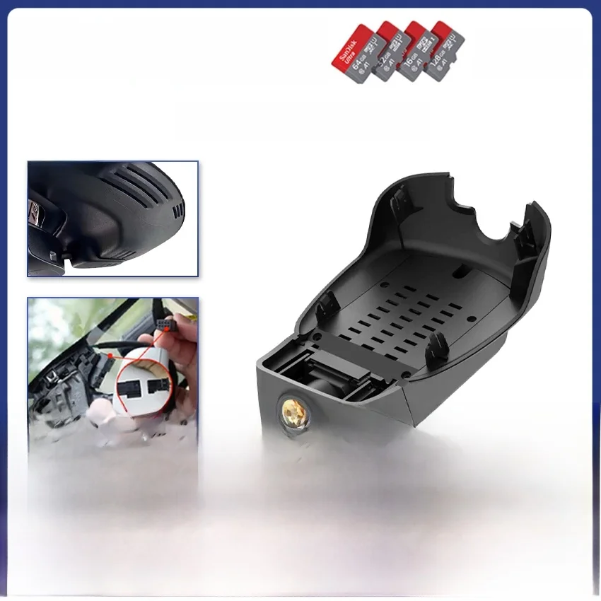 For Volvo S90 V90 XC60 2018-2024 Front and Rear 4K Dash Cam for Car Camera Recorder Dashcam WIFI Car Dvr Recording Devices