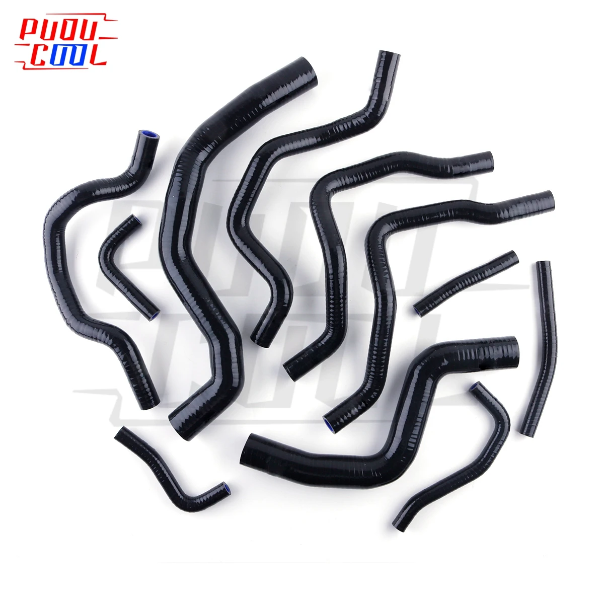 

11Pcs Silicone Tube Set For MITSUBISHI LANCER Evolution EVO 7 8 CT9A Turbo 4G63 Radiator Hose Kit