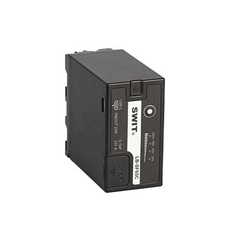 SWIT LB-SF65C SONY L Series NP-F Battery Pack, 7.2V Nominal Voltage 65Wh / 9.02Ah Capacity Li-ion Battery