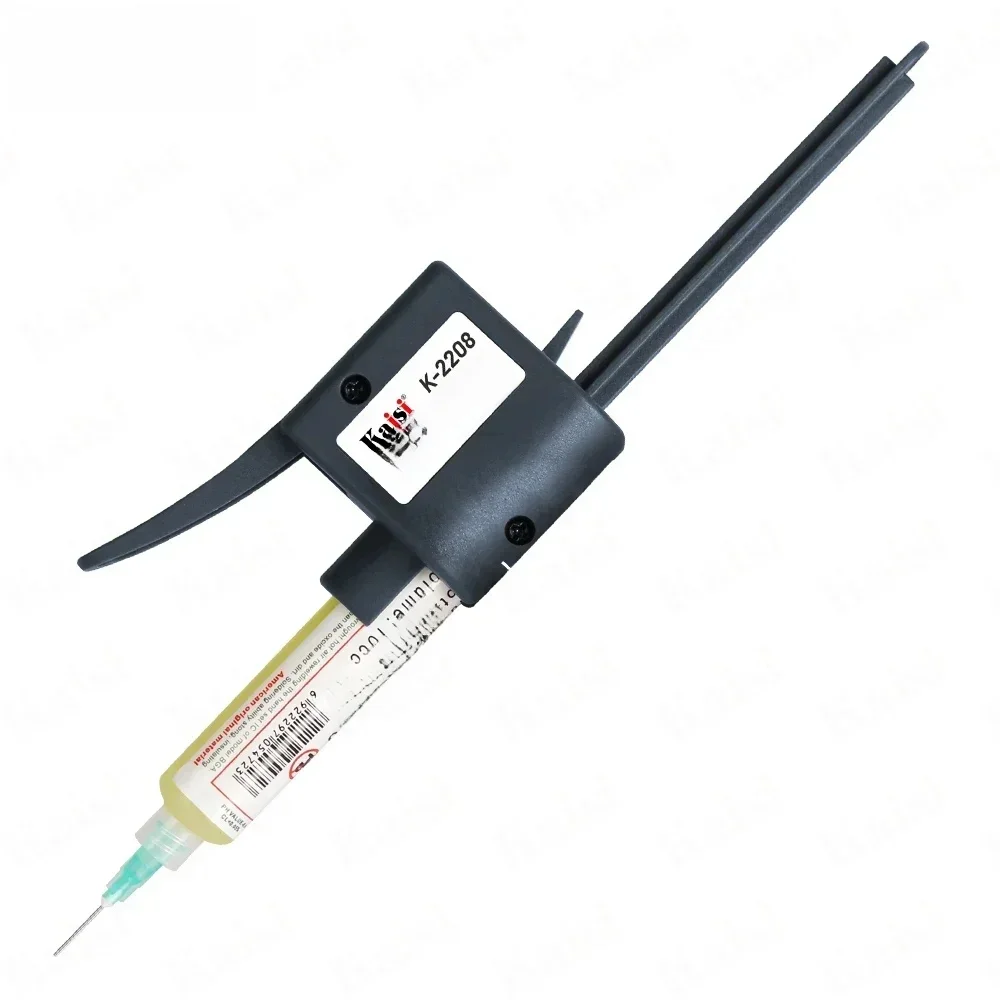 Kaisi K-2208 uniwersalny, oszczędzający pracę ręczny pistolet do kleju do telefonu komórkowego olej spawalniczy topnik pasta lutownicza Putter Booster — zdjęcie 2