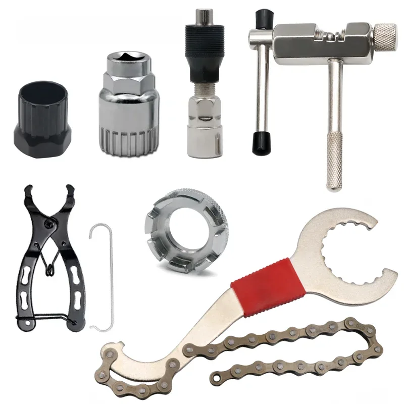 AliExpress riderace Bicycle Repair Tool Kits Flywheel Removal Bike Bottom Bracket Remover Chain Breaker Extractor Cutter Multitool Maintenance Set