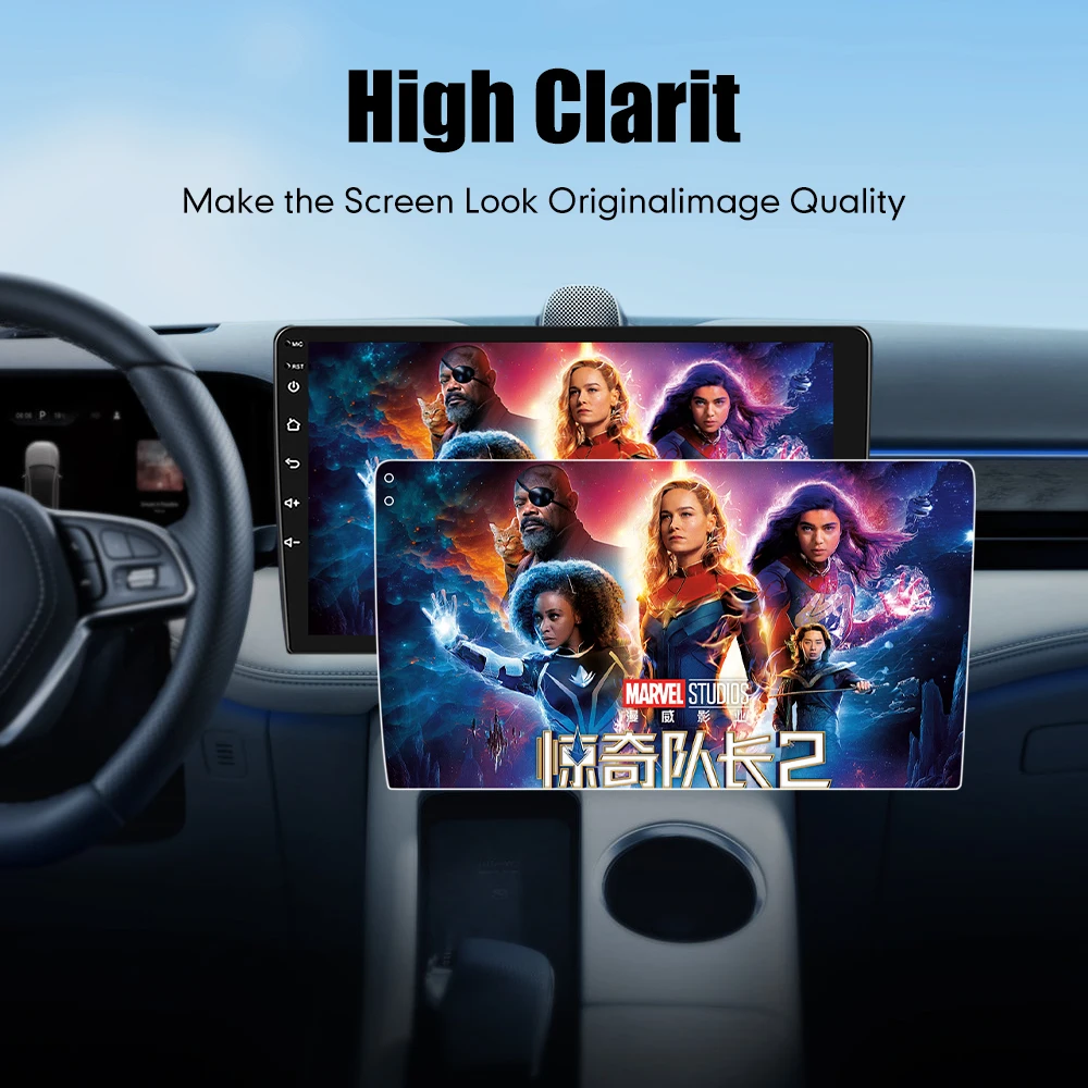 Car Tempered Glass Protective Film Car Sticker For 9 10.1 inch Car Radio Stereo DVD GPS Touch Full LCD Screen