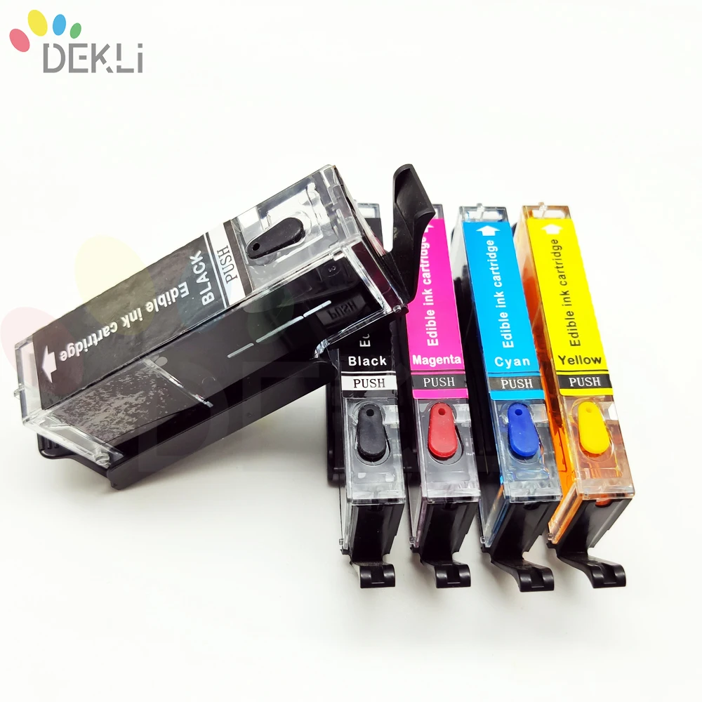 

PGI-450 CLI-451 Refill Edible Ink Cartridge for Canon MG5440 MG5540 MG5640 Edible ink Cartridge PGI 450 CLI 451