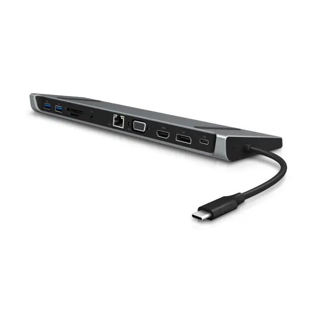 IPTIME UC311Nstation (11 Ports/USB 3.0/Multipto/Dock) Metal Type All-in-One USB hub ALL in 1