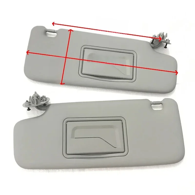 Samochodowa osłona przeciwsłoneczna do Chevrolet Chevy Sonic 2012-2020 Spark 2013-2022 Aveo 2011-2015 Daewoo Matiz Panel z lusterkiem do makijażu — zdjęcie 2