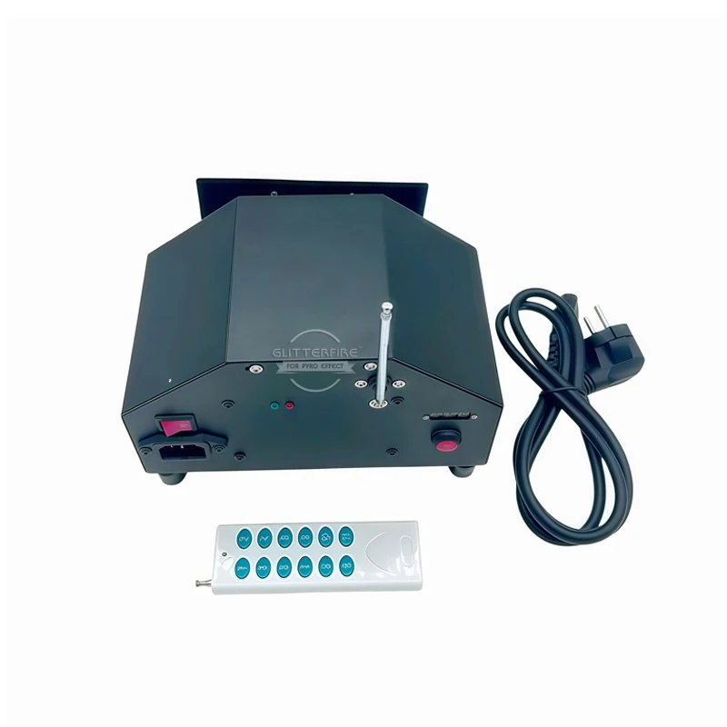 Professional 3 Channel Remote Control Swing Stage Cold Fountain Machine