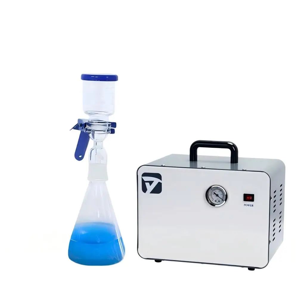 Portable Vacuum Filtration Apparatus Utilizing an Oil-Free Diaphragm Vacuum Pump