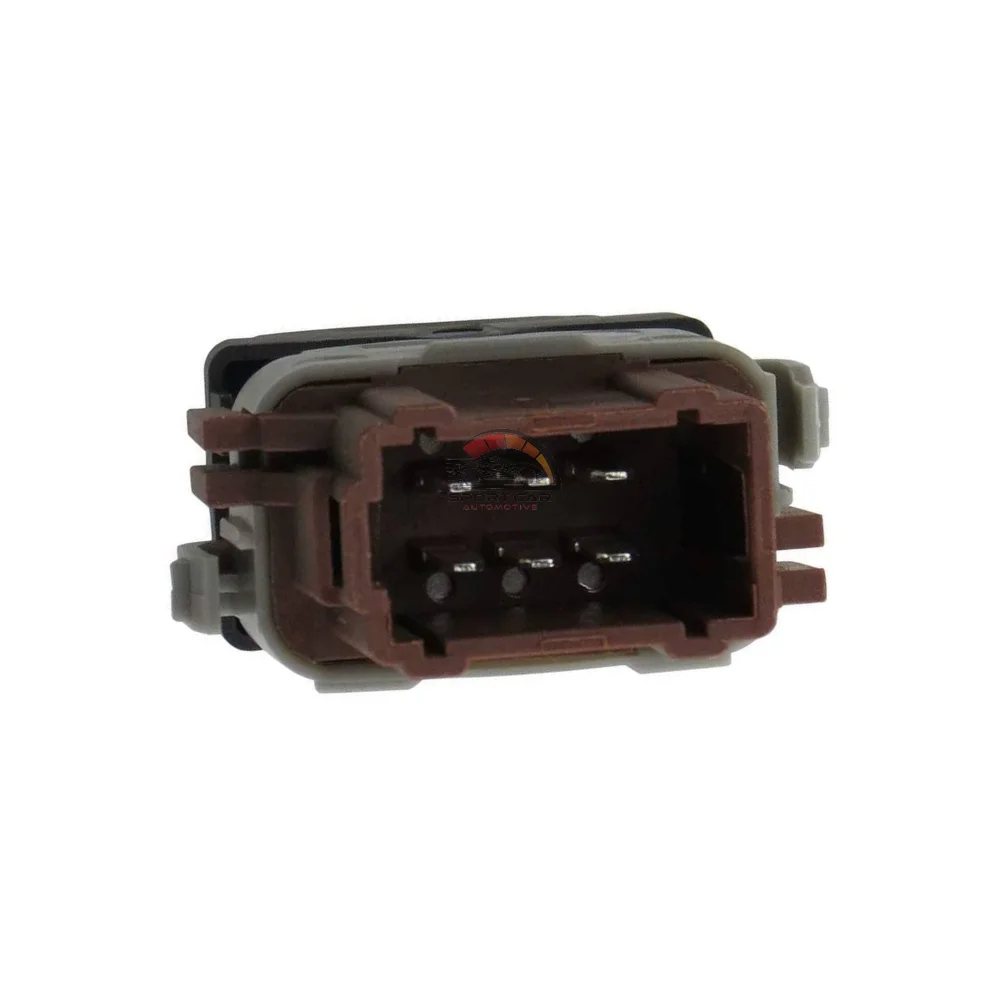 FOR WINDOW OPENING BUTTON SWITCH FRONT RIGHT 6 PIN SINGLE GRAY BROWN RENAULT MEGANE II 8200414961